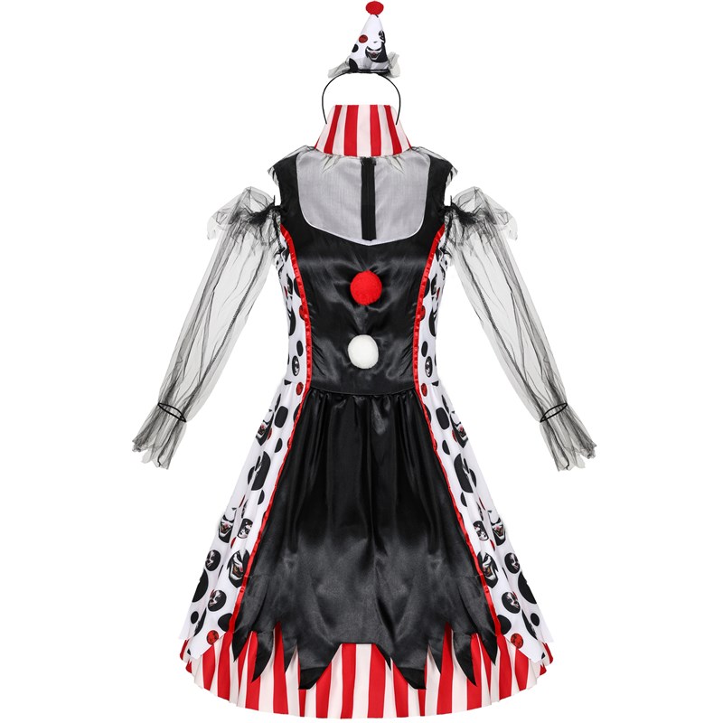 Ethnic Fashion Show Themes - Halloween Bühnenkostüm Blutspender-Clown-Outfit Karnevalsparty-Thema Damen Ethnisches