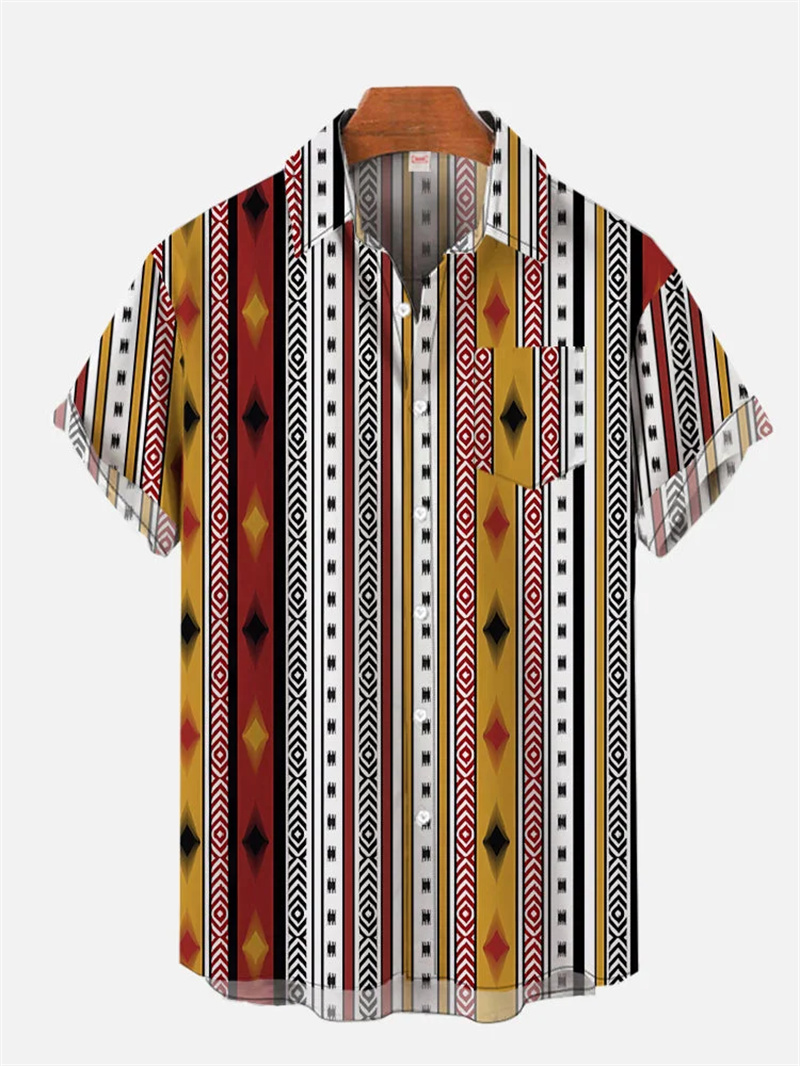 Retro-Herren-Leinenhemd mit et – Fashion Ethnic Wear For Men Bewertung und Preis